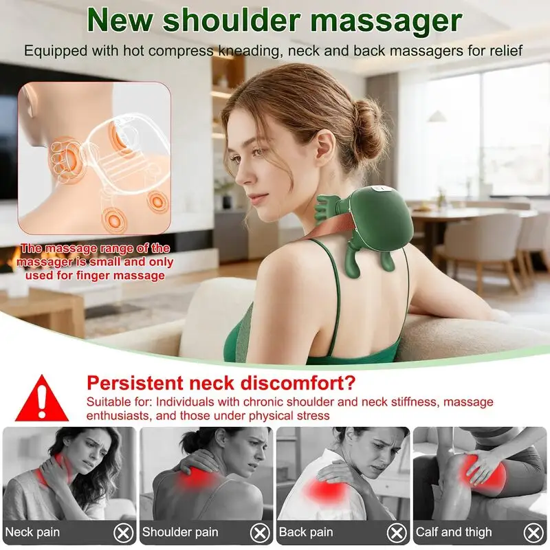 ماساژور گردن و شانه انگشتی وارداتی